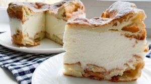 Воздушный торт КАРПАТКА с кремом ПЛОМБИР