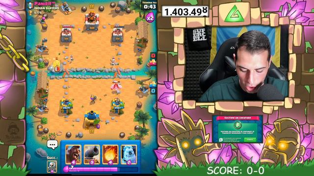 REAZIONE al RESET COPPE STAGIONALE! - Clash Royale ITA смотреть онлайн
