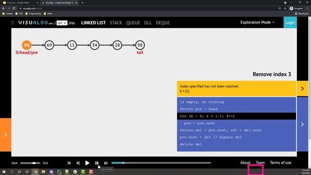 Python Data Structures - Linked Lists 5 - Remove смотреть онлайн