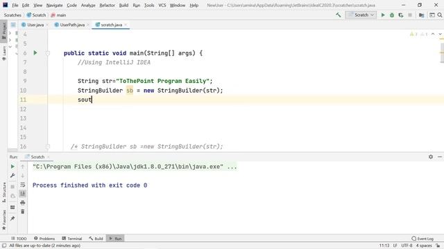 Reverse String using stringbuilder||reverse string in java using stringbuilder||Java tutorial #shor смотреть онлайн