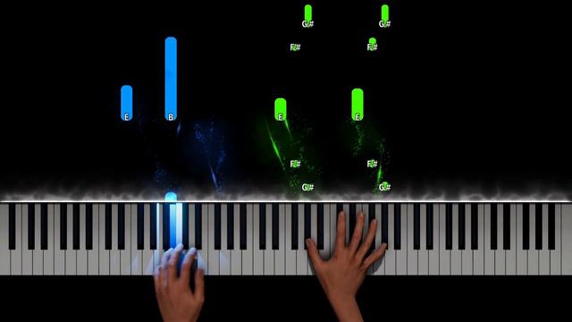 One Direction - What Makes You Beautiful Piano Tutorial смотреть онлайн