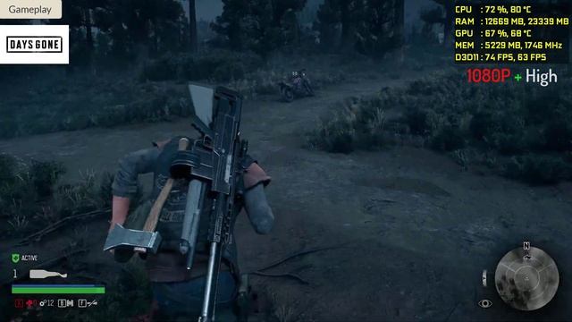 DAYS GONE - RX 5600 XT 6GB | ALL SETTINGS | 1080P | 2023 смотреть онлайн