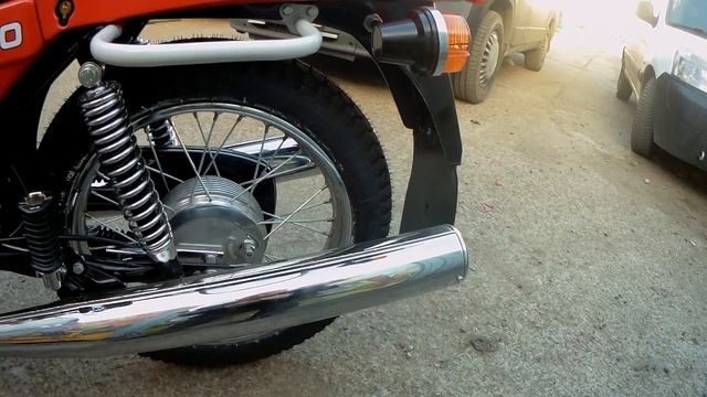 Jawa 638 отреставрированная/Restored Jawa 638 Motorcycle