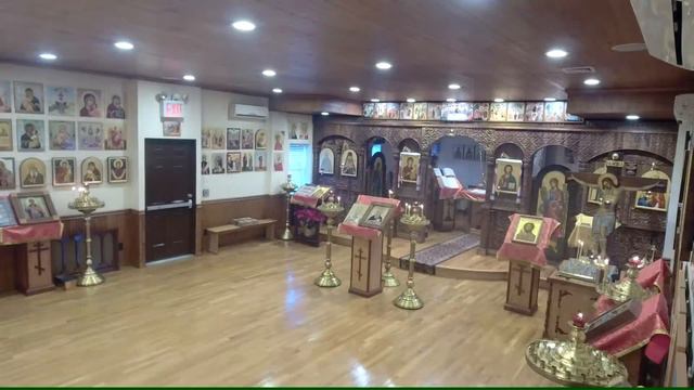 Литургия св. Иоанна Кронштадскаго; св. Игнатия Богоносца 1/2/24 смотреть онлайн