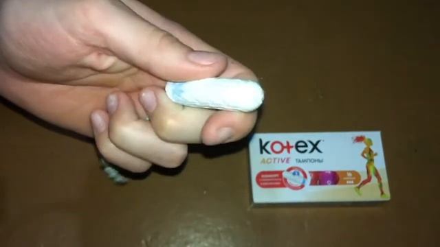 Тест обзор тампонов Kotex Active на 3 капельки ? смотреть онлайн