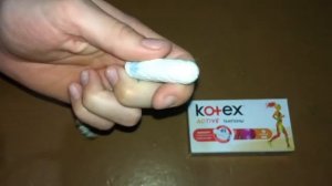Тест обзор тампонов Kotex Active на 3 капельки ?