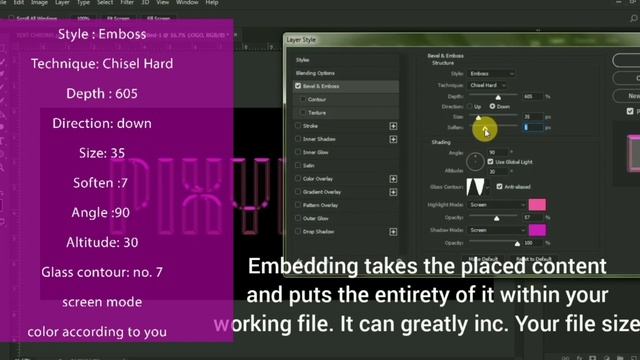 CHROME TEXT EFFECT IN PHOTOSHOP смотреть онлайн
