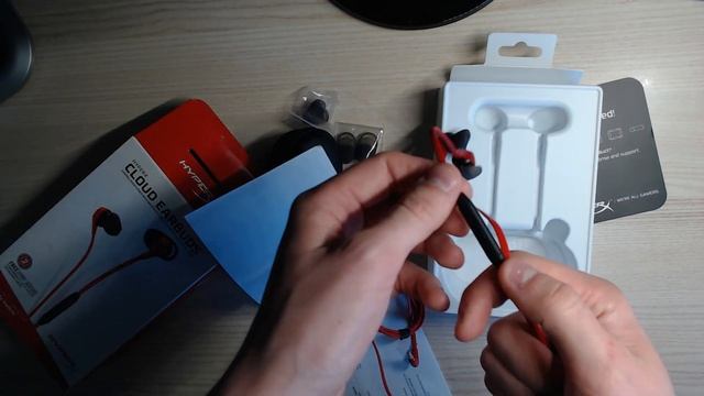 UNBOXING HYPERX CLOUD EARBUDS - SŁUCHAWKI GAMINGOWE DOKANAŁOWE (DOUSZNE) + TEST MIKROFONU ! смотреть онлайн
