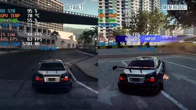 Mem Reduct Review(Benchmark) Mem Reduct VS Default Gameplay Benchmark RX570 смотреть онлайн
