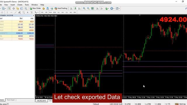 MT4 Historical Data Export and Import in Excel | English Sub-Title | смотреть онлайн
