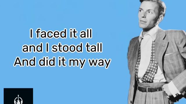 Frank Sinatra - My Way (Lyrics) смотреть онлайн