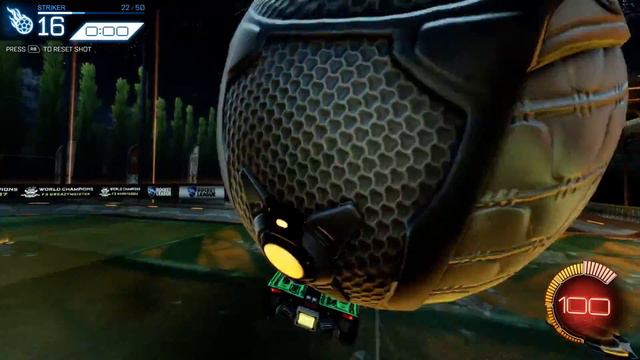 Rocket League Custom Trainer Storm's Striker Training (ending In Desc)