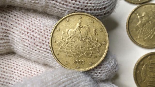 How much is a 50 Euro Cent Coin from 2002 Italy worth now? смотреть онлайн