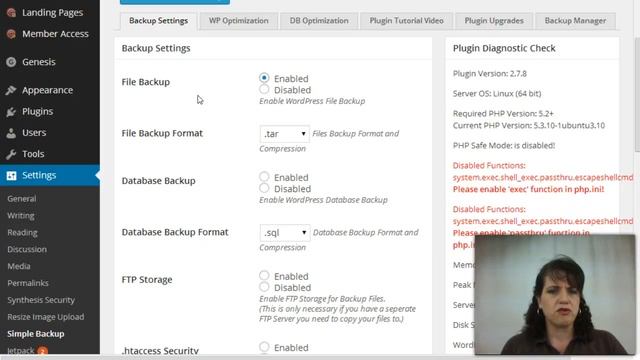 WordPress Tutorial Change Backup Plugin смотреть онлайн