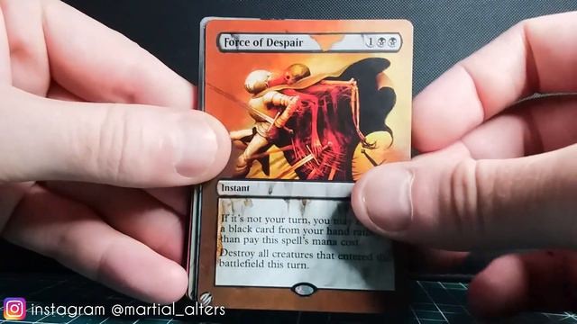 30 altered black mtg cards смотреть онлайн
