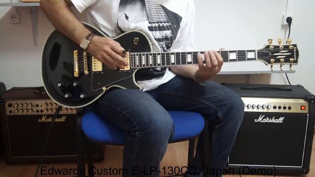 Edwards Custom E-LP-130CD, Japan (Demo) смотреть онлайн