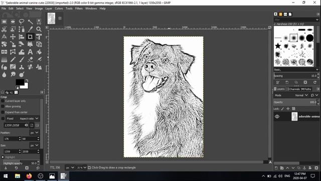 Tinkershop Tutorial: Photo Engraving With Gimp смотреть онлайн