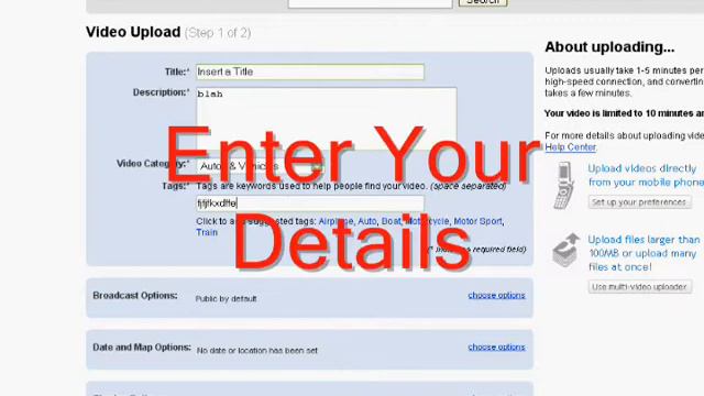 How To Upload a Yotube Videos смотреть онлайн