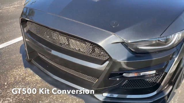 Turning a V6 Mustang into a Shelby GT500! смотреть онлайн