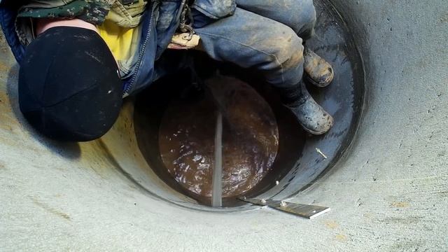 колодец с прохождением плывуна