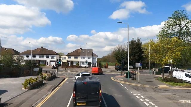 London 4K I rode bus 496 Harold Wood to Romford Welcome aboard смотреть онлайн