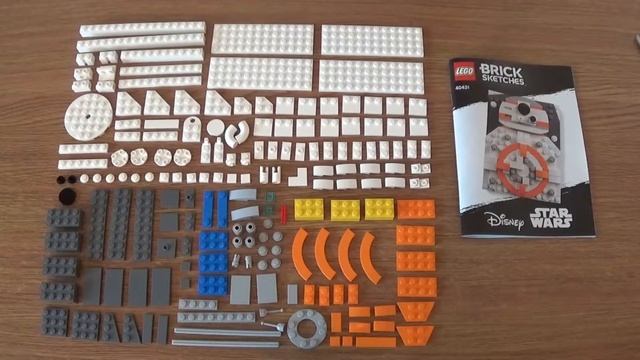 Lego Star Wars Brick Sketches BB-8 - Set 40431 Review смотреть онлайн