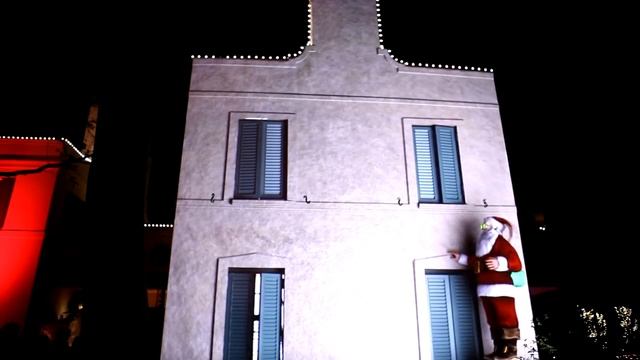 3D Santa Christmas Light Projection Show смотреть онлайн