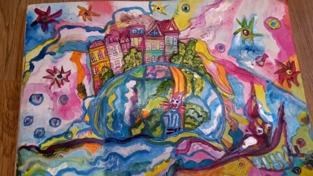 рисовала новую картину наша планета земля рисовала а я на заказ . хорошо просмотра вам . смотреть онлайн