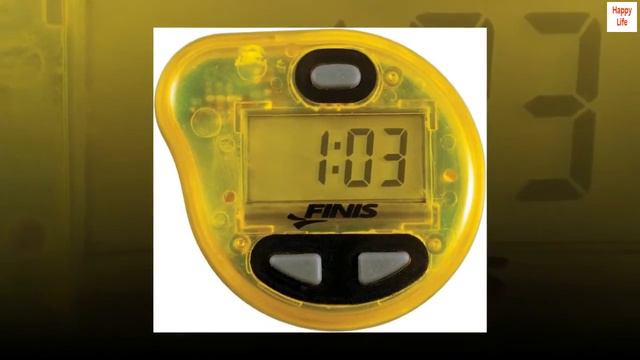 FINIS Tempo Trainer Pro Audible Metronome Pacing Device , Yellow/Blk, Small