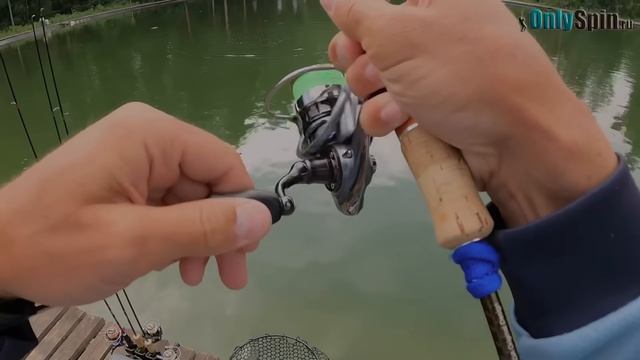 Три уловистых проводки форелевого воблера. Рыбалка с #OnlySpin смотреть онлайн