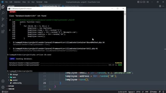Laravel 9: Database Seeding with fake data in Hindi смотреть онлайн