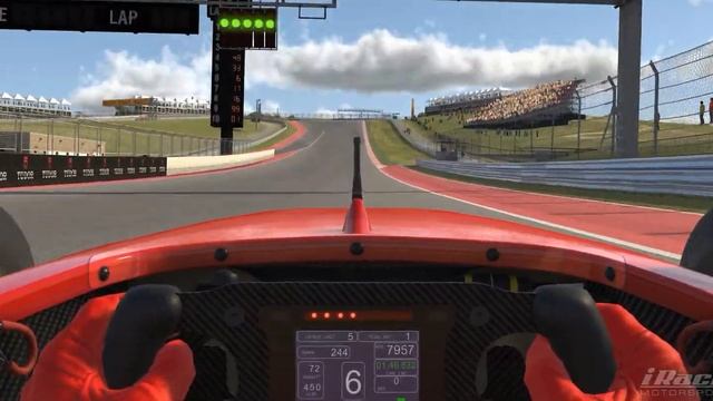 iRacing Formula Renault 3 5 @ COTA Onboard + Replay Pure Sound смотреть онлайн