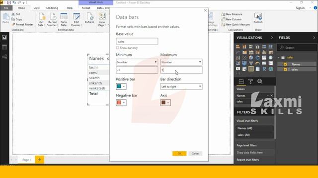 Conditional Formatting Data Bars in Power bi desktop || Data Bars Power bi смотреть онлайн