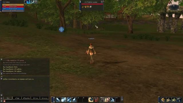 Lineage 2 C4: La2crazy.ru #4 ► Качаемся | Наверное, лечиться надо