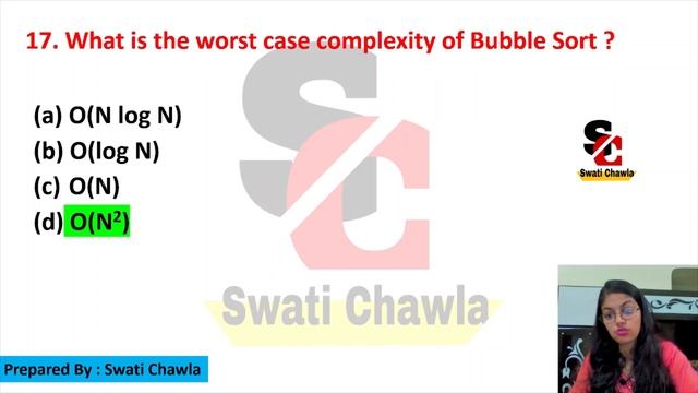 MCQs of Sorting | Complexity in Sorting Algorithm | CUET Computer Science смотреть онлайн