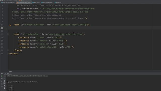 Setting up Aspect Configurations Using Annotation - Spring (Aspect-oriented Programming) (Skillsoft смотреть онлайн