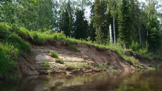 Река Луза. Природа. Рыбалка. Отдых. Лузский район, Кировская область. июнь 2019 смотреть онлайн
