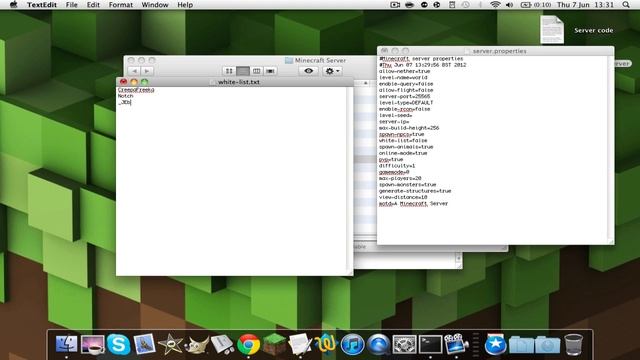 How To Make a Minecraft Server - Minecraft on a Mac смотреть онлайн