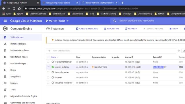 Docker : How to run splunk Universal Forwader in docker container смотреть онлайн