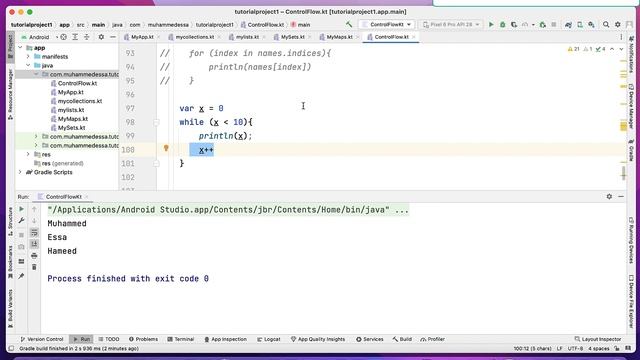 10 - Kotlin Control Flow | for, while or do...while loop , Break & Continue смотреть онлайн