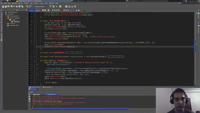Разработка игр на Java: jMonkeyEngine. Сложные сцены, анимированные модели и освещение. смотреть онлайн