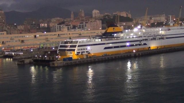 Италия  Генуя морской порт   Italy Genoa Seaport
