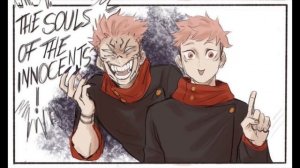 Сукуна и Годжо выбирают еду / Jujutsu Kaisen