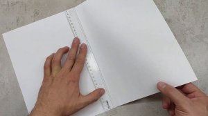 Лист А4 из листа А3. Легко!