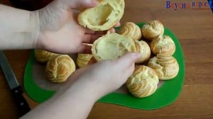 Масляный крем со сгущенным молоком для заварных пирожных