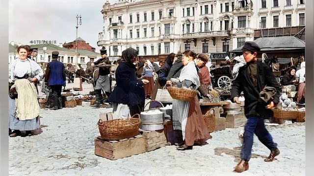 Moscow in colour ▶ Старая дореволюционная Москва в цвете 1890 - 1917 ▶ Часть 2 смотреть онлайн