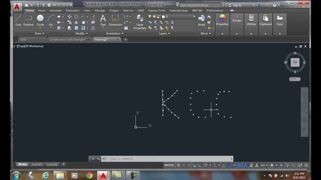 AutoCAD I 08-07 Setting Point Style смотреть онлайн