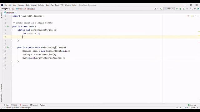 COUNT THE WORDS IN A GIVEN STRING JAVA PROGRAMMING NO SOUND COPY CODE смотреть онлайн
