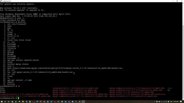 MySQL Server 5 7 Installation On Ubuntu 18 Using tar file for beginners смотреть онлайн