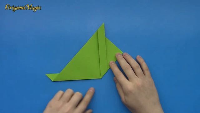 Как сделать Совок из бумаги своими руками | Оригами для начинающих (без клея) смотреть онлайн